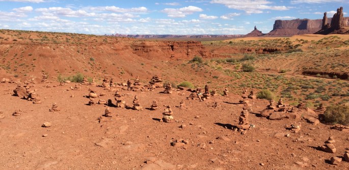 In time, these baby cairns will grow up to be big monuments.