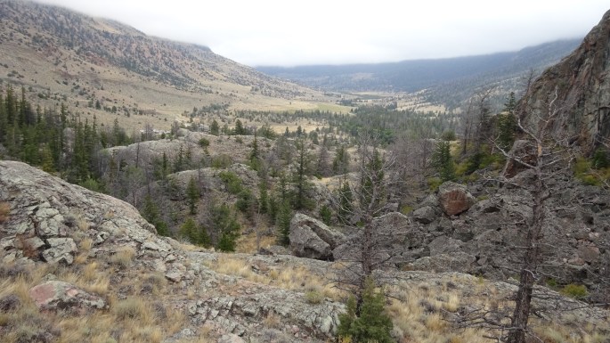 The first 8-10 miles were nice but not great, much like this view.