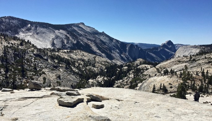 Oh wow!  Oh wow!  Oh wow!  Clouds Rest and Half Dome.