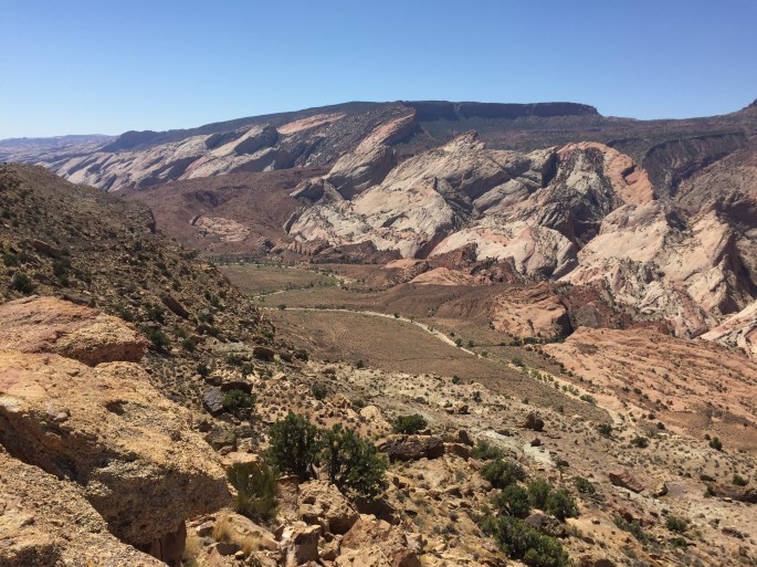 Views from the TH at Halls Creek Overlook