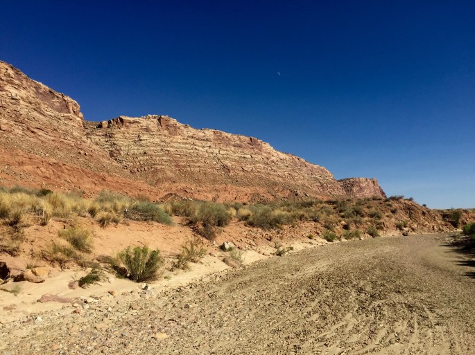 A stretch of easy walking