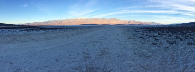 It's obvious that hgere people walk down the middle but very far to the sides.