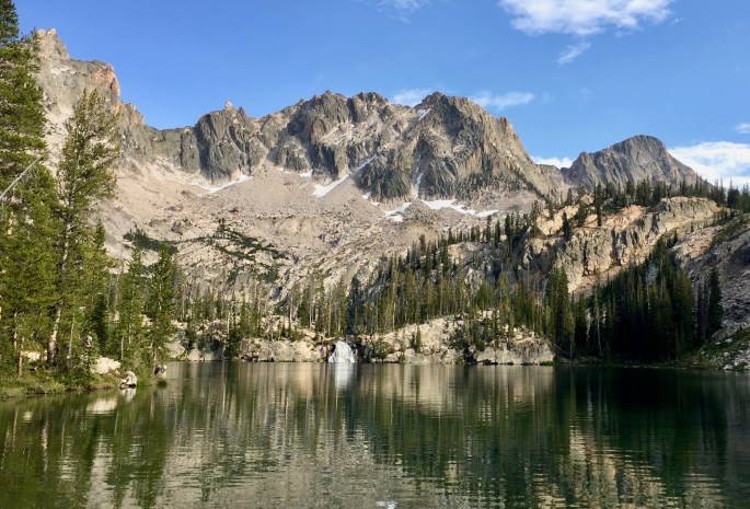 Middle Cramer Lake is a pretty mountain lake with a surprise.