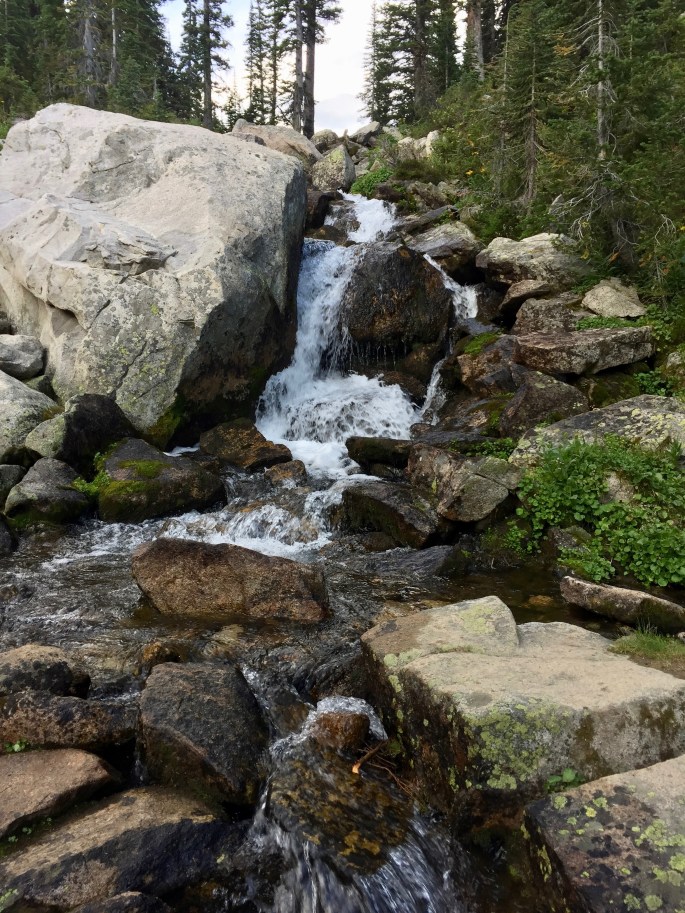 One of many cascades.  The water was alwas good.