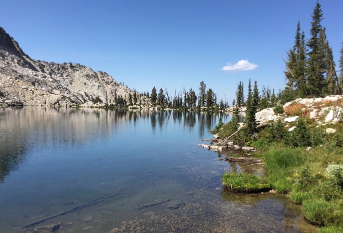 Don't ya just wonder what lies over the edge of Avalanche Lake?