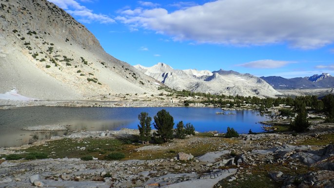 There are too many views of this pretty lake