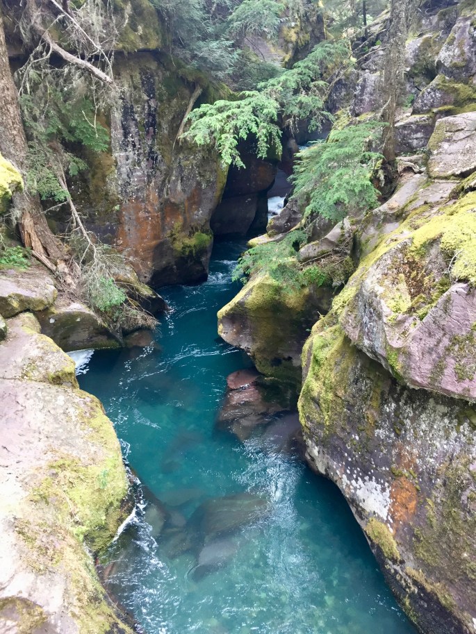 Avalanche Gorge is short but pretty