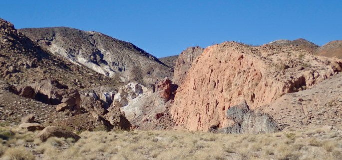 Surprising colors.  Death Valley is never quite what you might expect.