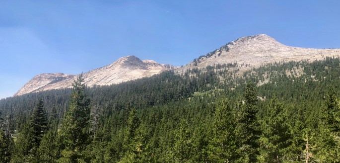 Classic high Sierra peaks