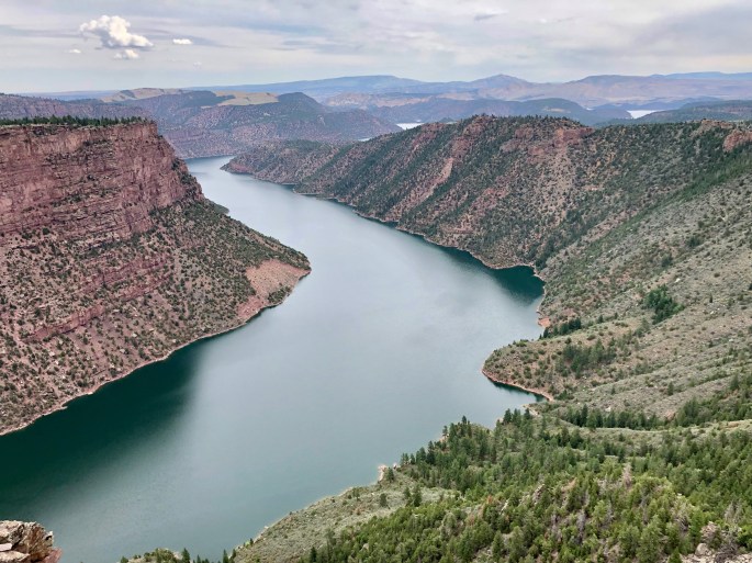 The Green River flows through Flaming Gorge NRA (and many other public lands)