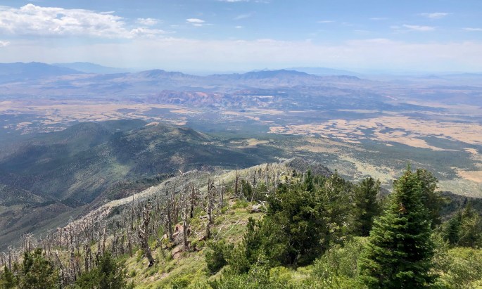 As the highest point in Washington County, Signal Peak offers some long views.