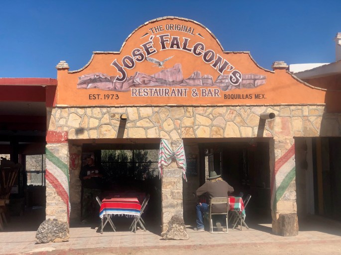 Of the two restaurants in Boquillas del Carmen, this is clearly the better one.