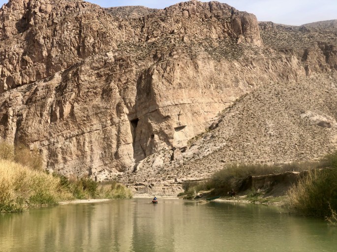 The beginning of Boquillas Canyon