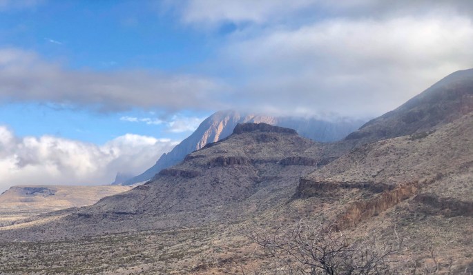 I enjoy the dance between the clouds and the mountains whenever I see it