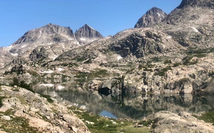 Mountains and lakes are a great combination