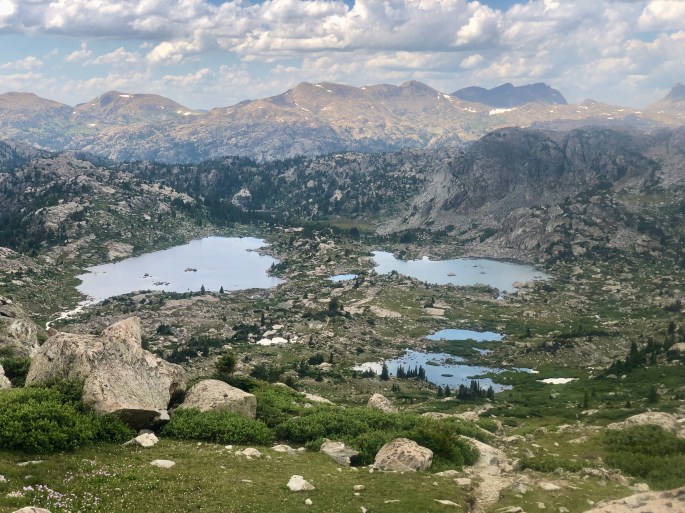 The view from Lester Pass was memorable