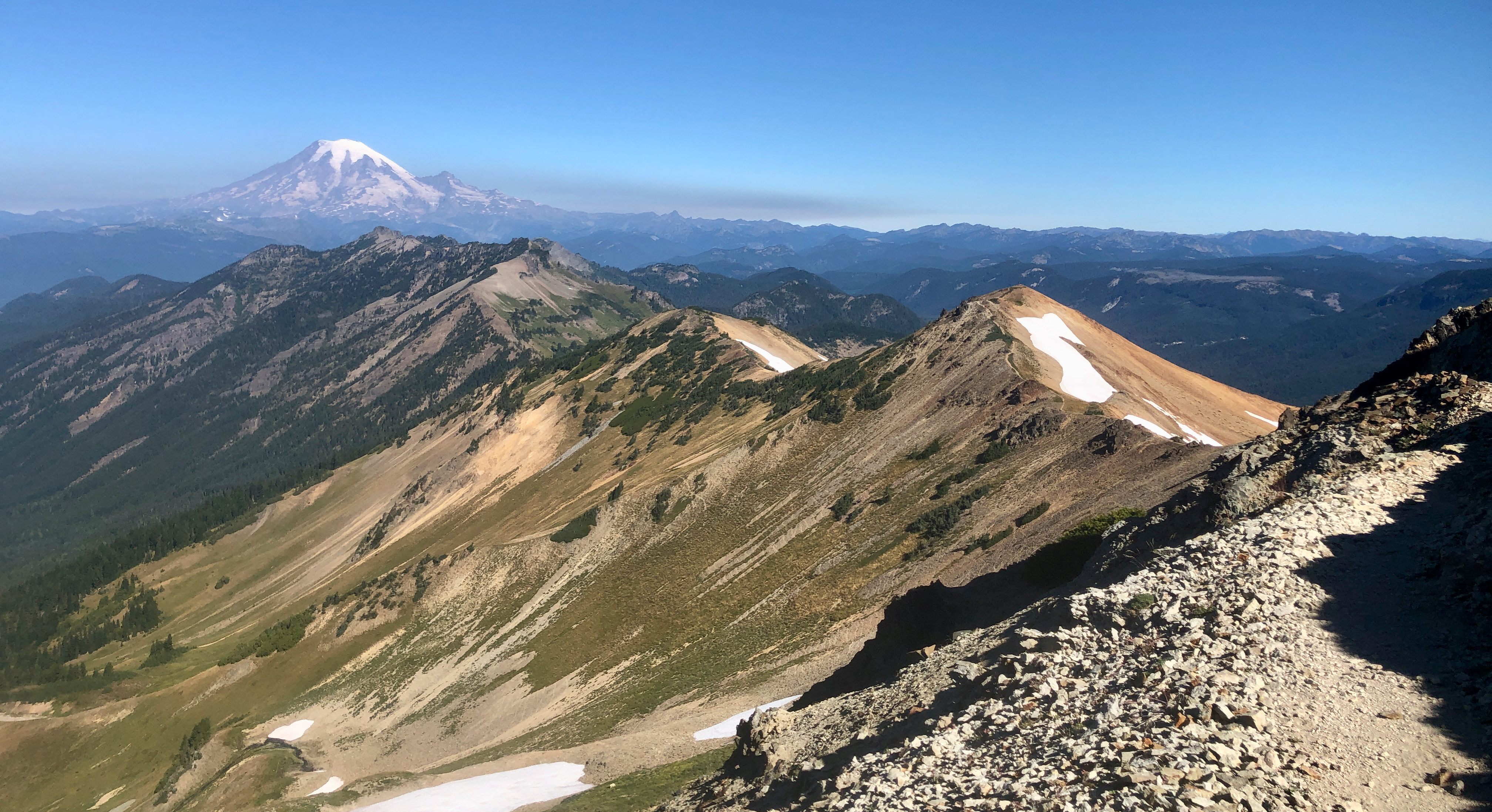 Oh, the joys of hiking above the tree line!