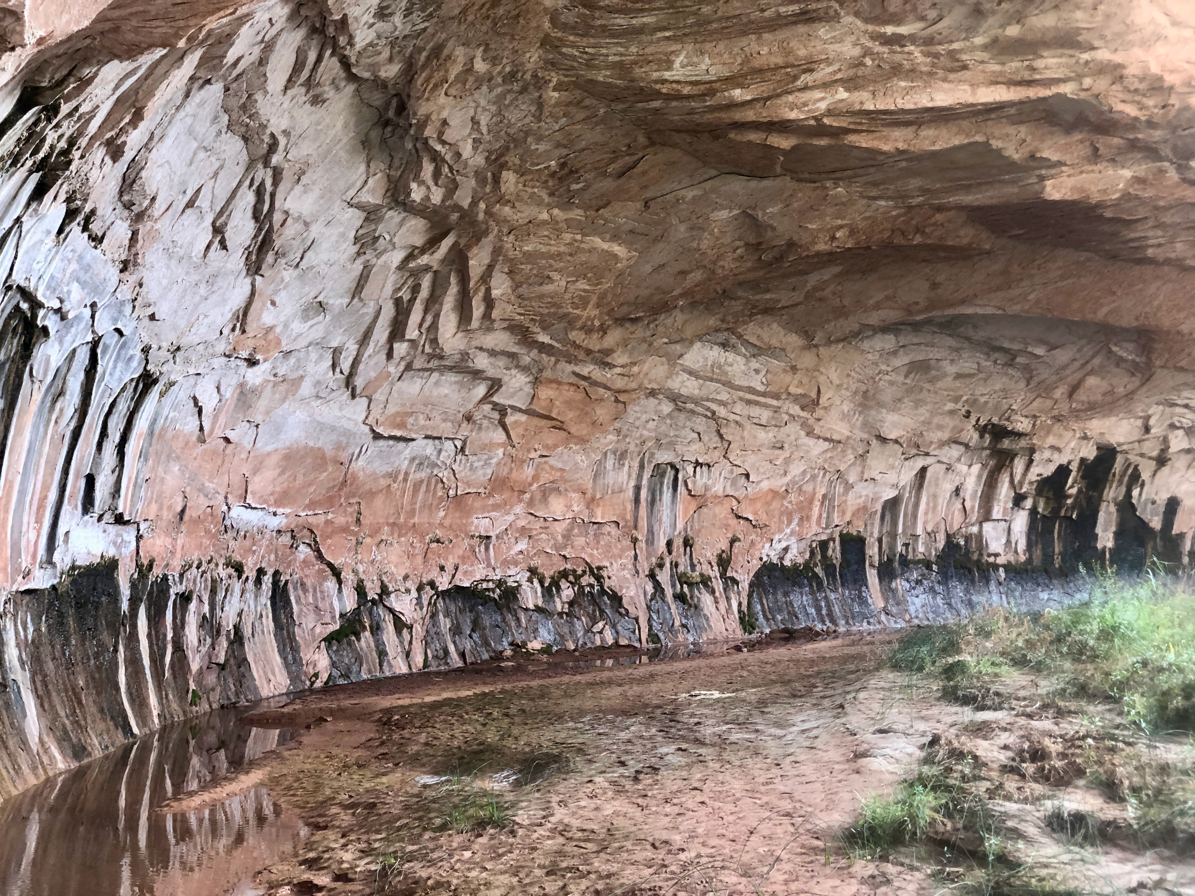 On a side hike away from the river I discovered this nifty alcove