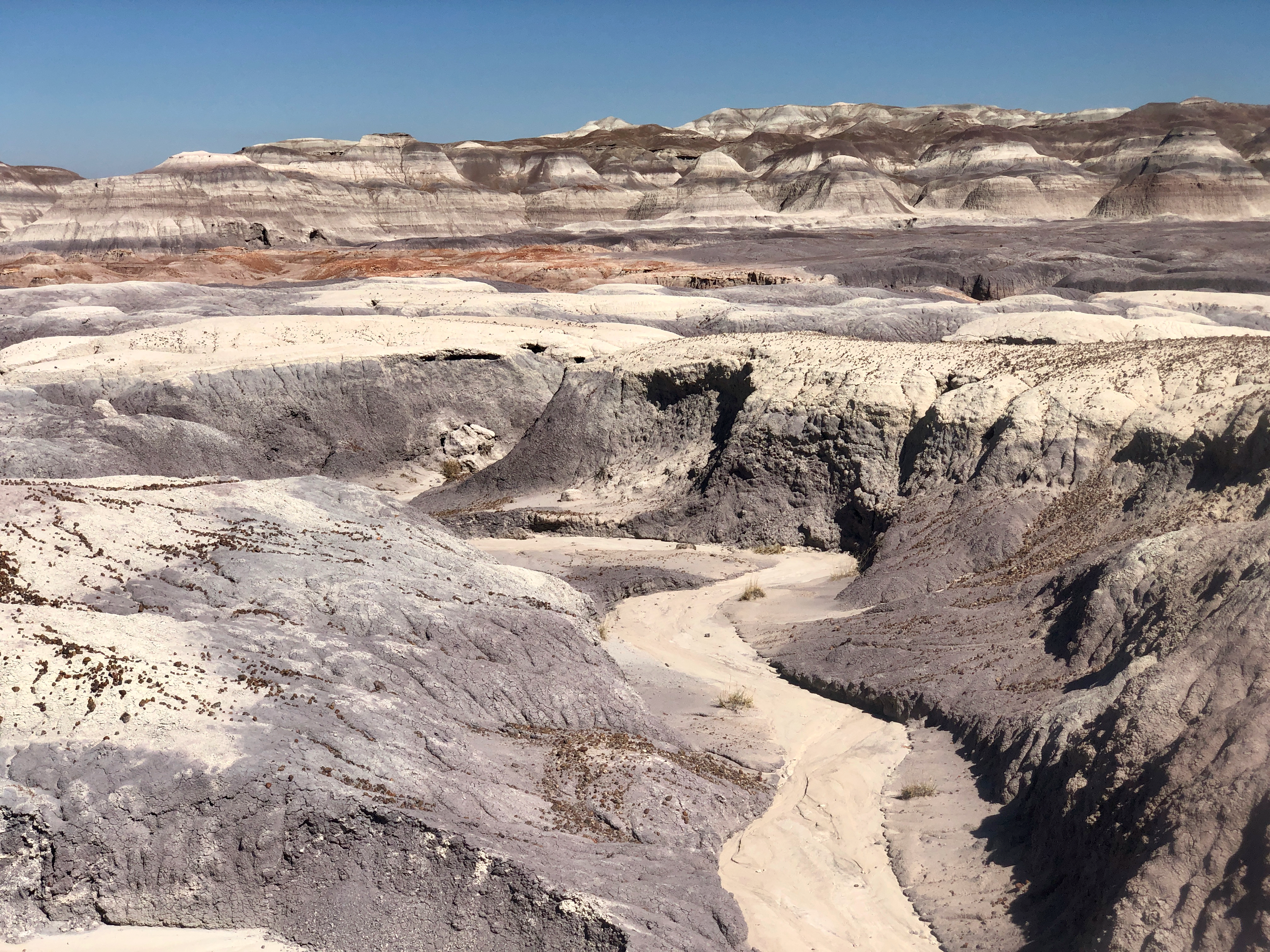 It's time to get down and follow the winding wash