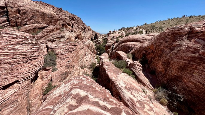This is a rather odd form of red rock (in my experience)
