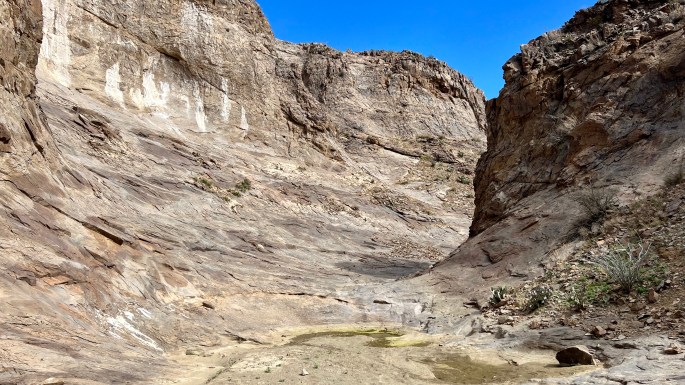 Slickrock Canyon is an impressive and somewhat intimidating place to visit